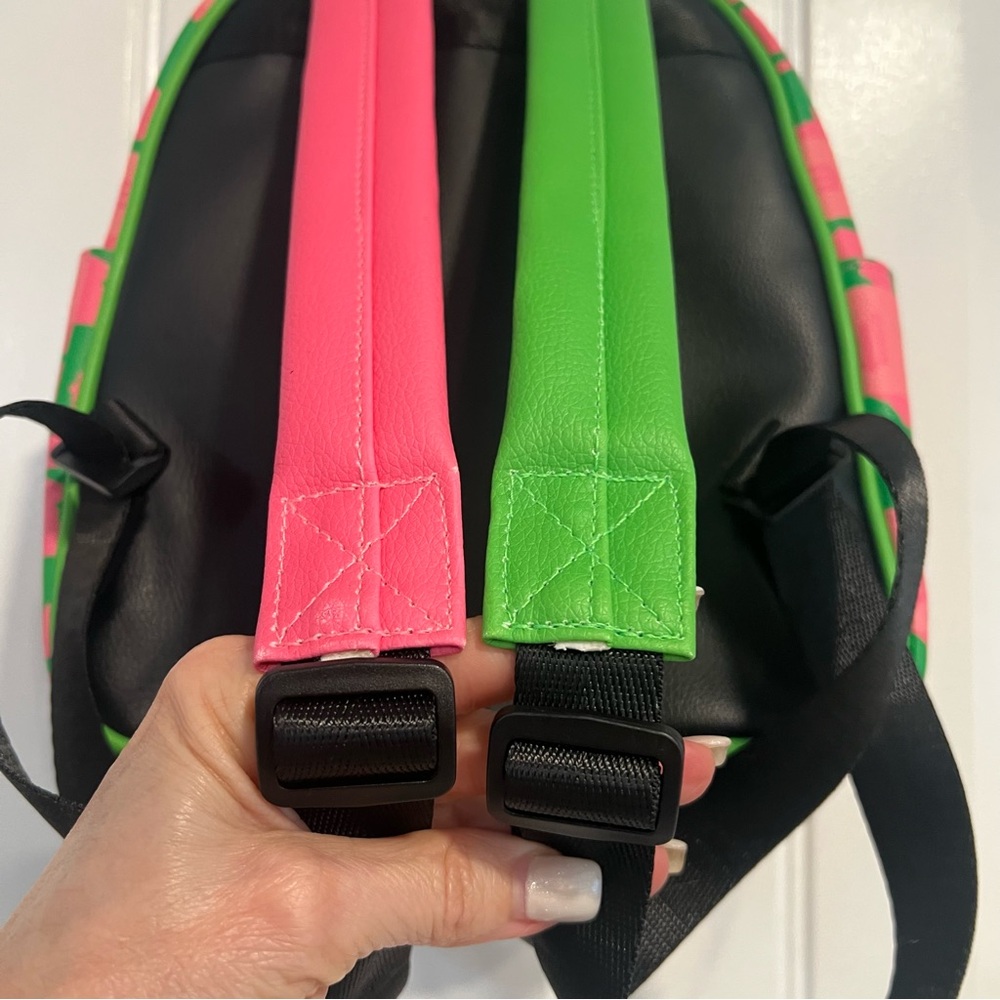 Accessory Innovations Wicked Mini Backpack Green and Pink Design. OS. - Picture 9 of 15